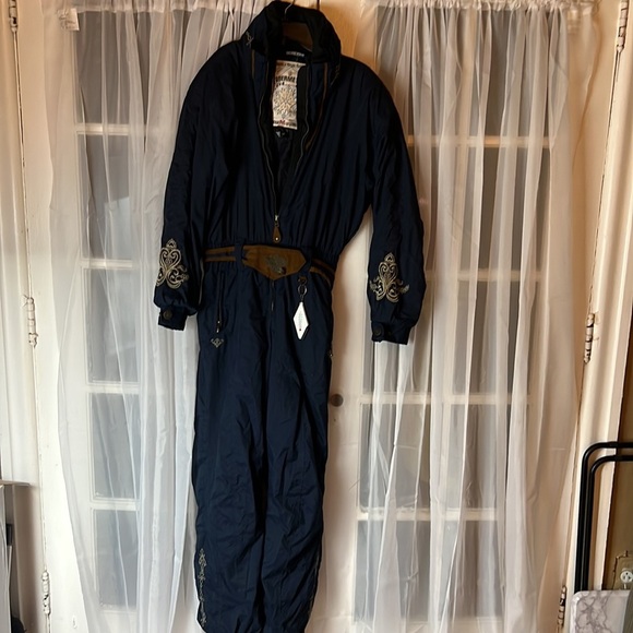 obermeyer milano II ski suit Women’s Size 8 Blue - Picture 7 of 10